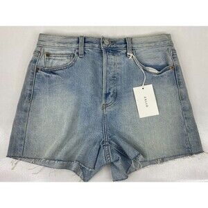 Cello Women Medium Denim Shorts Jeans Cutoff High Rise NWT